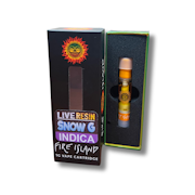 Snow G 1g Live Resin Cartridge - FIRE ISLAND