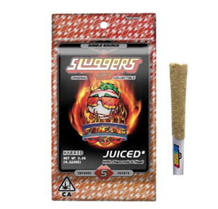 Sluggers - [Sluggers] Infused Preroll 5 Pack - 3.5g - Fire OG (I)