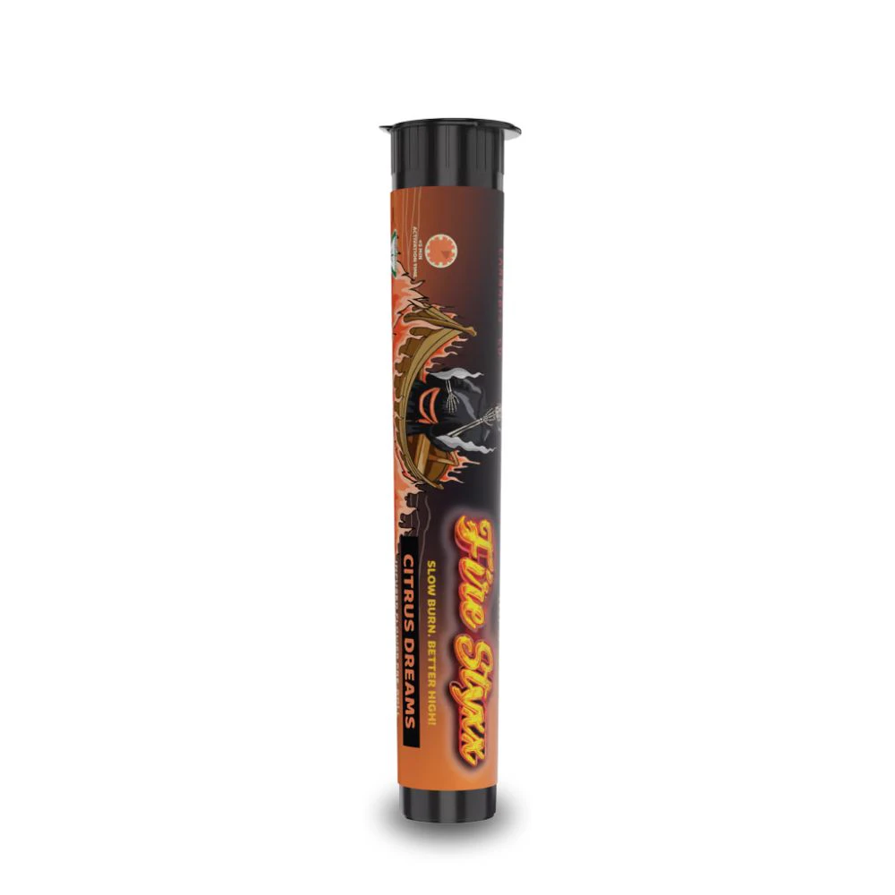 Fire Styxx - Citrus Dreams 1g Infused Preroll - GLORIOUS CANNABIS (FIRE STYXX) Main Image