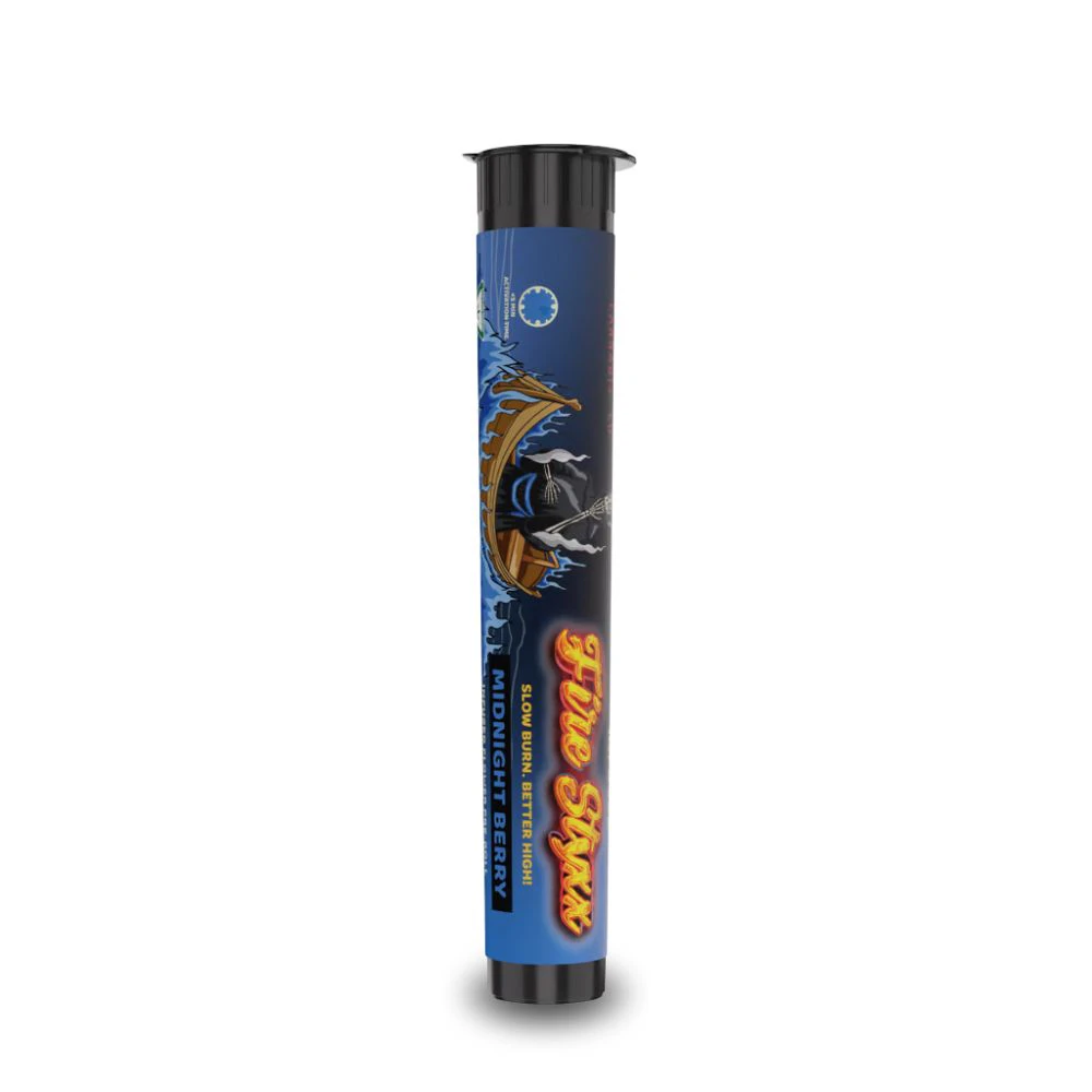 FIRE STYXX - Midnight Berry 1g Infused Preroll - GLORIOUS CANNABIS (FIRE STYXX) Main Image
