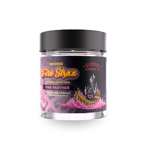 Fire Styxx - Pink Panther 4pk. Infused Prerolls (2g total/.5g each) - GLORIOUS CANNABIS (FIRE STYXX)