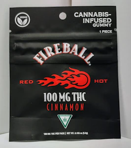 42 Degrees Processing - Gummy-1x100mg-FBL-Fireball