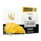 First Class Funk | 1g Live Resin Sugar (H) | West Coast Cure