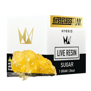 WEST COAST CURE - First Class Funk (I) | 1g Live Resin Sugar | West Coast Cure