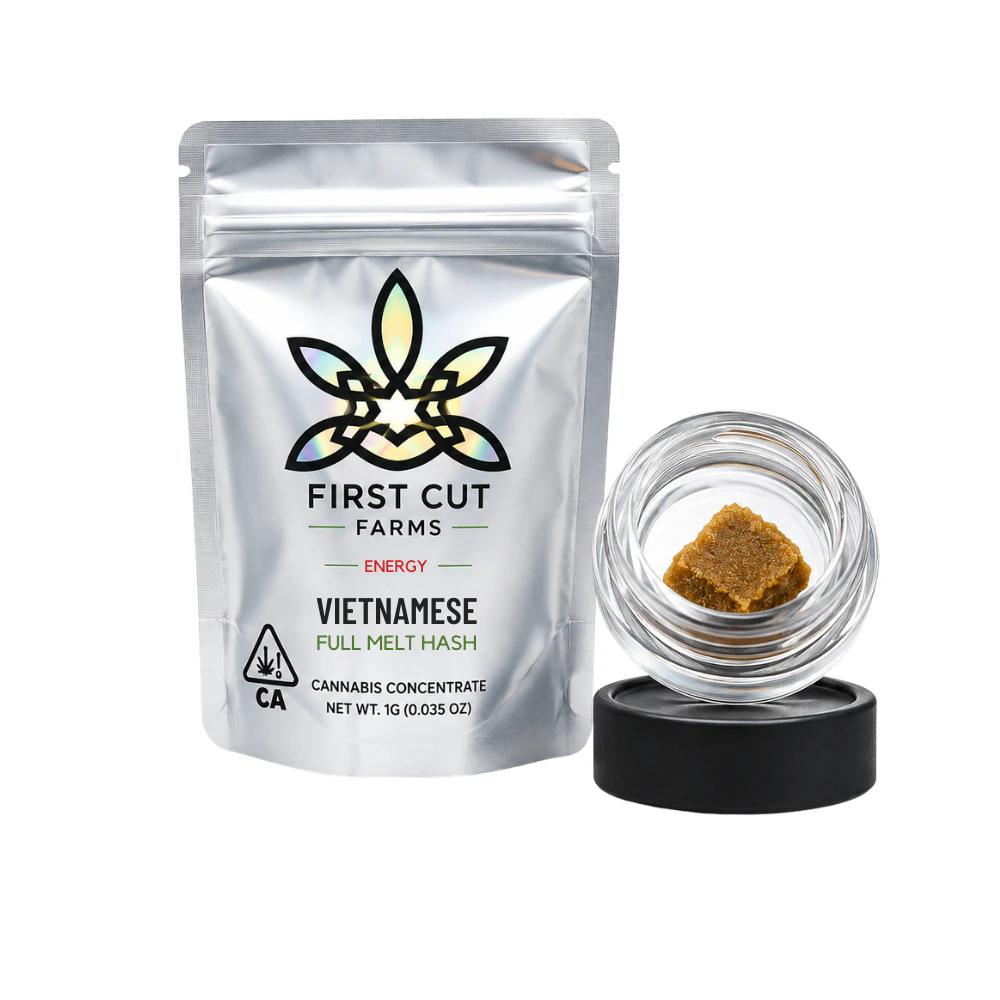 First Cut Farms - Vietnamese | Premium Full Melt Hashish | Sativa |1g Main Image