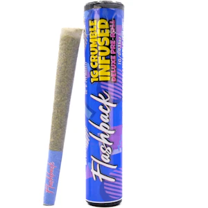 Flashback - Blueberry Gush 1g Crumble Infused Pre-Roll - Flashback