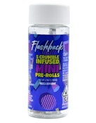 Blueberry Gas 2.5g 5 Pack Crumble Infused Mini Pre-Rolls - Flashback