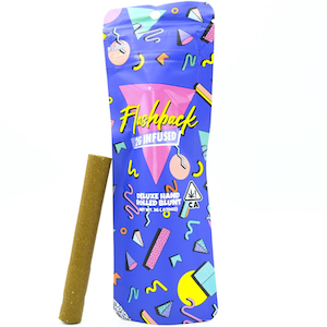 Flashback - Cheetah Fritter 2g Bubble Hash & Crumble Infused Blunt - Flashback