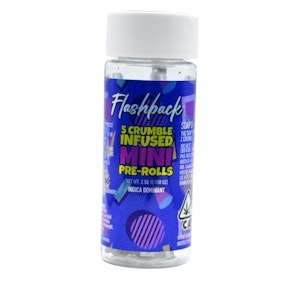 Flashback - Tropicana Mints 2.5g 5 Pack Mini Crumble Infused Pre-Rolls - Flashback