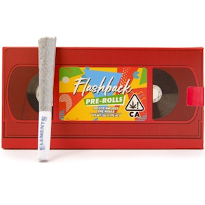 Flashback - Blue Peaches 5g Crumble Infused 5 Pack Pre-Rolls - Flashback