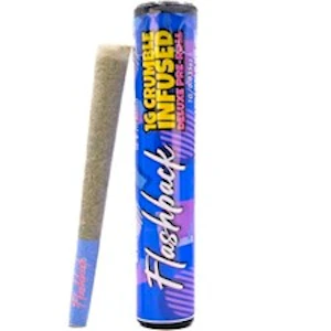 Flashback - Peachy Grape 1g Crumble Infused Pre-Roll - Flashback