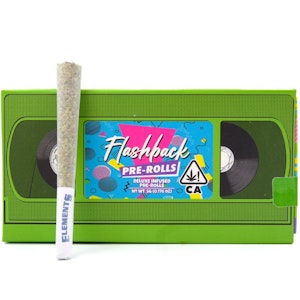 Flashback - Blueberry Haze 5g Crumble Infused 5 Pack Pre-Rolls - Flashback
