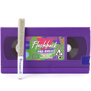 Flashback - Grape Pie 5g Crumble Infused 5 Pack Pre-Rolls - Flashback
