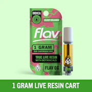 FLAV: Flav OG 1g Live Resin Vape Cart (I)
