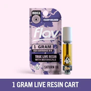 FLAV: Saturn OG 1g Live Resin Vape Cart (I)
