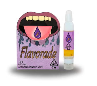 FLAVORADE - Purple Drank | 1g | Vape Cart | Flavorade x Pearl Pharma