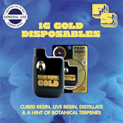 Blue Widow ( H ) - Flipside Gold BHO/Ethanol Extracted Disposable 1g