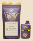 Florist Farm Lemon Pound Cake All in One 1g Vape