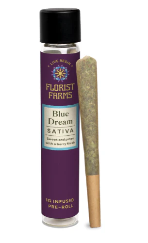 Florist Farms - Blue Dream 1g Live Resin Infused Pre-Roll Main Image