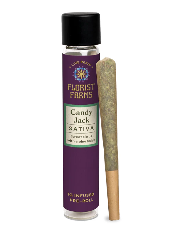 Florist Farms - Candy Jack 1g Live Resin Infused Pre-Roll Main Image