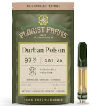 Florist Farms - Durban Poison - Vape Cartridge - 1g - Vape