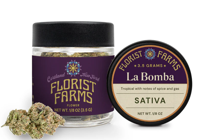 Florist Farms - La Bomba 3.5g Flower Jar Main Image