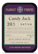 Florist Farms - Candy Jack .5g - Live Resin Infused Preroll - 5pk