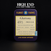 Florist Farms | Gluttony | Infused Pre Rolls 5pk | 2.5g
