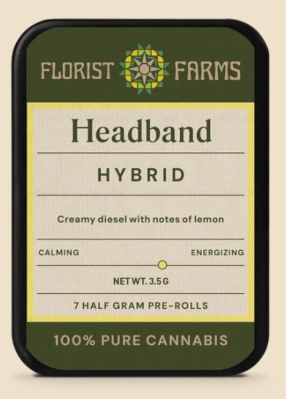 Florist Farms - Florist Farms Headband prerolls 7pk 3.5g Main Image