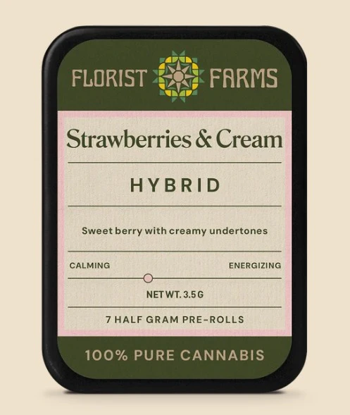 Florist Farms - Florist Farms Strawberries& Cream prerolls 7pk Main Image