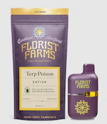 Florist Farms Terp Poison Live Resin Vape 1g