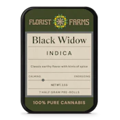 Black Widow pre-rolls | .5g, 7pack
