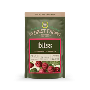 Florist Farms - Raspberry Bliss | Edible | 10mg x 2pk | Florist Farms
