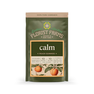 Florist Farms - Peach Calm | Edible | 10mg x 2pk | Florist Farms