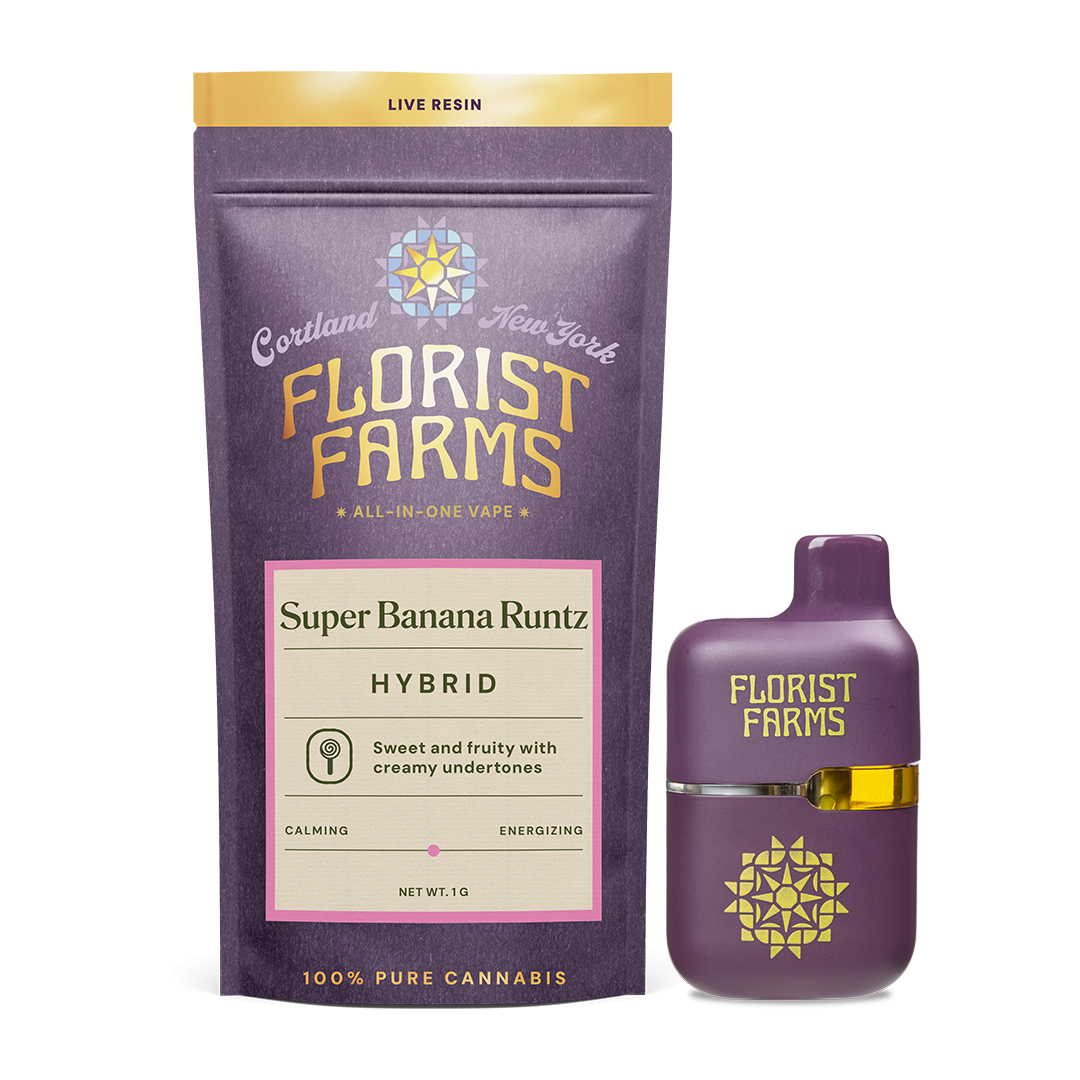Super Banana Runtz (Live Resin Tank) All-in-One - 1g - Vape