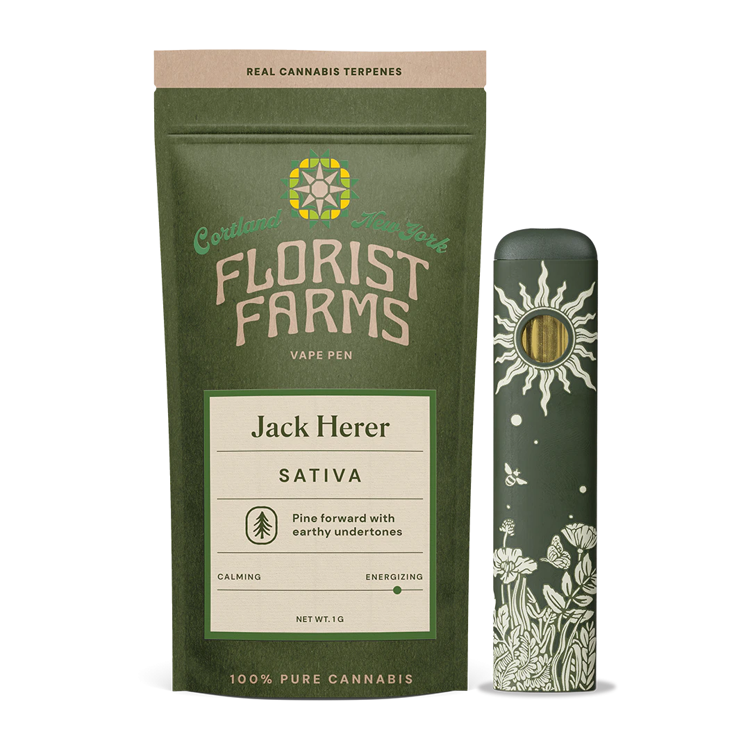 Florist Farms - FFarms Jack Herer Rechargeable Vape 1g | V8 Main Image