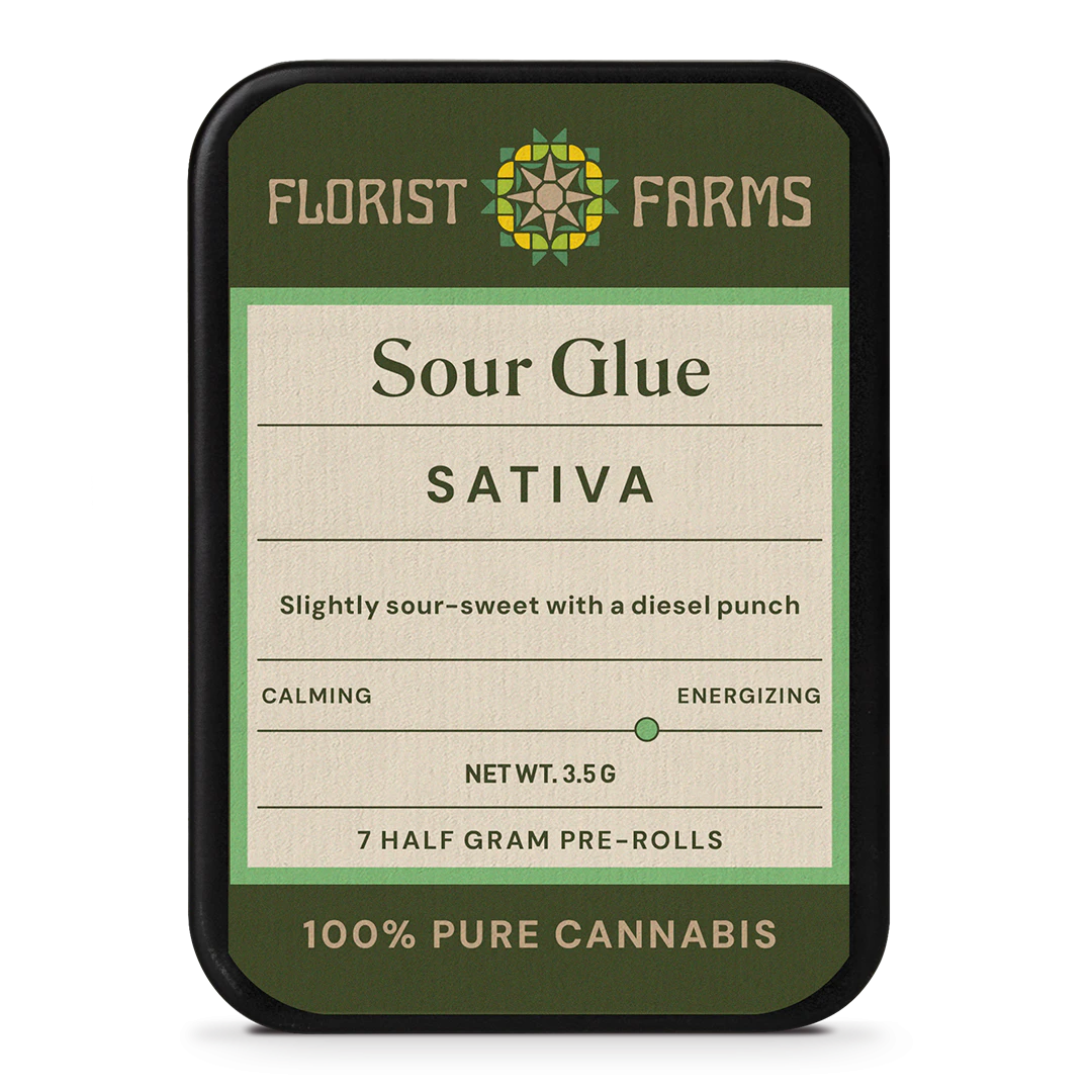 Florist Farms - FFarms | Sour Glue | 1/2 Gram Joints | 7pk | P16 Main Image