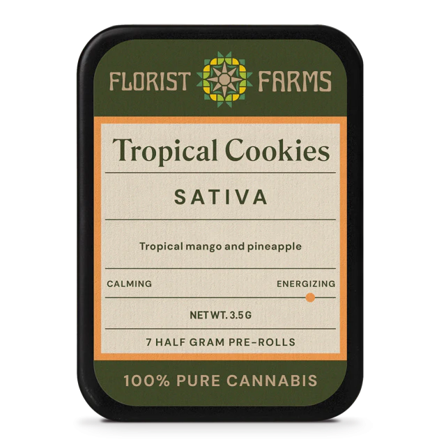 Florist Farms - Trop Cookies pre-rolls | .5g, 5pack Main Image