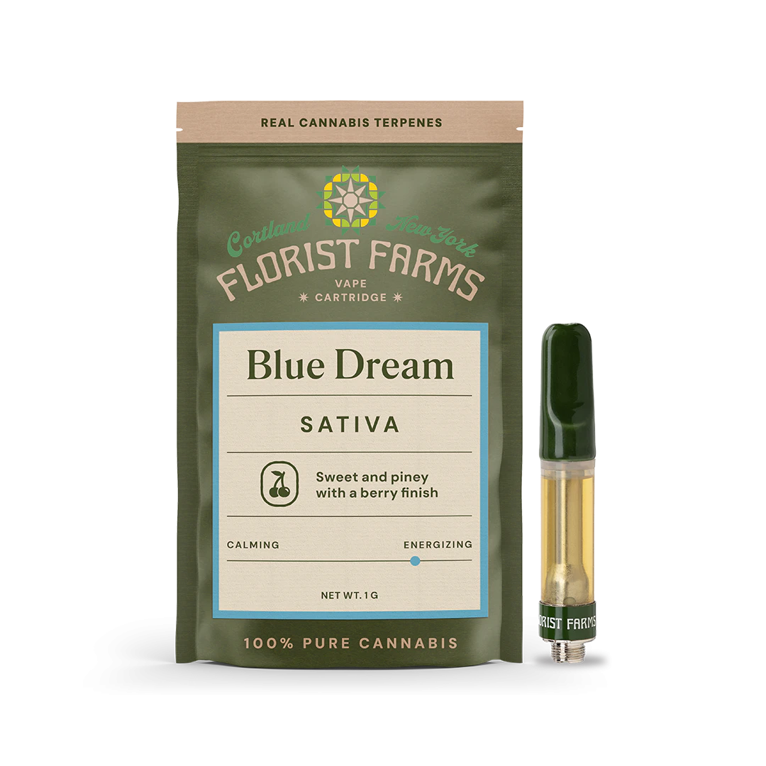 Florist Farms - Florist Farms | Blue Dream | 510 Vape Cartridge | Sativa | 1g Main Image