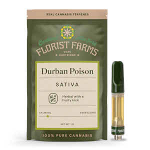 Florist Farms - Florist Farms - Durban Poison - 1g Cart