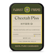 Cheetah Piss pre-rolls |.5g, 7pack