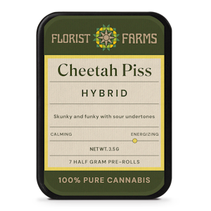FLORIST FARMS - Cheetah Piss pre-rolls |.5g, 7pack