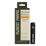 Durban Poison 1g Vape Pen | Florist Farms | Concentrate