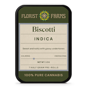 FLORIST FARMS - Biscotti | Pre-rolls | 0.5g 7-pack | Florist Farms
