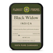 Florist Farms - Black Widow - 7pk Prerolls