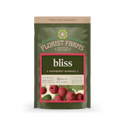 Bliss - 2pk Raspberry Gummies (10mg each) - Hybrid | Florist Farms
