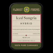 Florist Farms Iced Sangria .5g Joints 7 pack