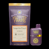 Florist Farms Tangerine Punch 1g Live Resin Vape AIO