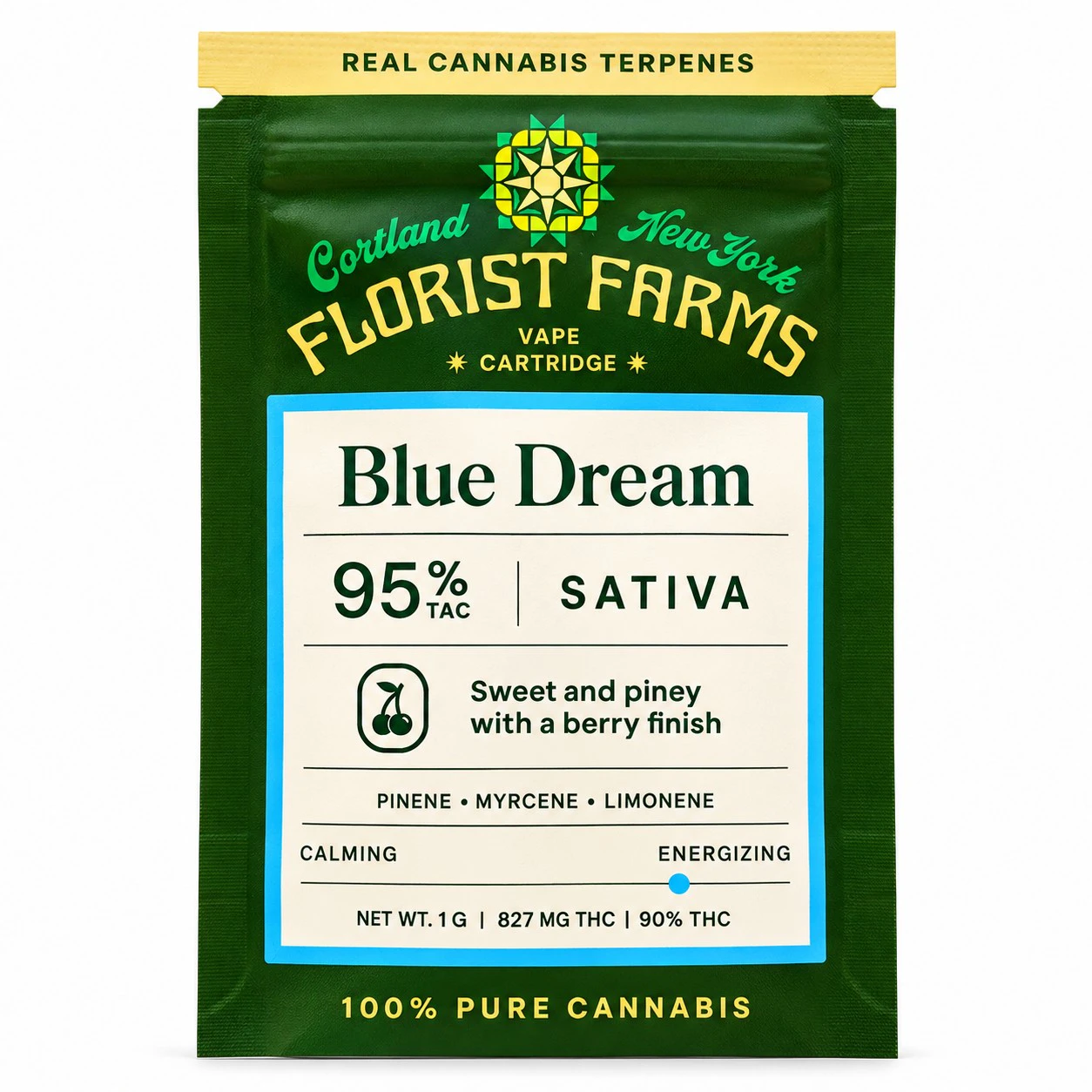 Florist Farms - Florist Farms | Blue Dream | Vape Cartridge | 1g Main Image