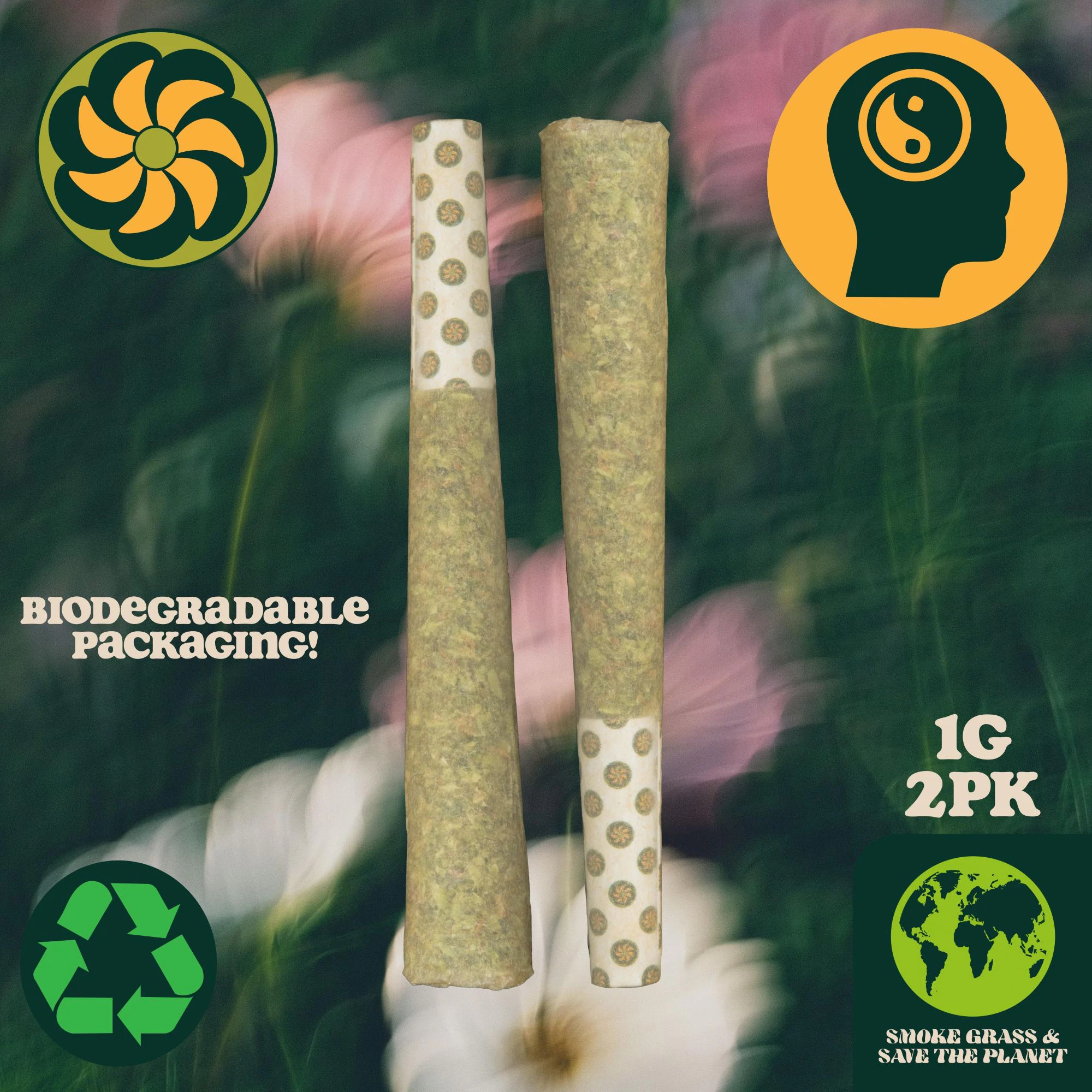 FLOW STATE (IL) - Flow State Cinnamon Toast Rntz 0.5g-2pk PR 42210 Main Image